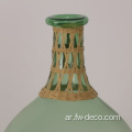 100 ٪ زجاجات زجاجية خضراء معاد تدويرها
